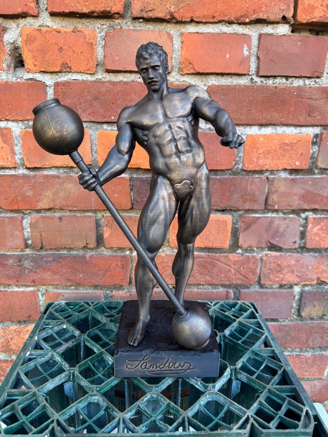 非売品★ミスターオリンピア ボデイビル セルジオ・オリバー トロフィー オブジェ 非売品☆ミスターオリンピア ボデイビル セルジオ・オリバー