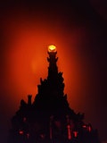 Barad-dur Eye of Sauron - LotR Mordor Handmade fortress with lamp function product logo