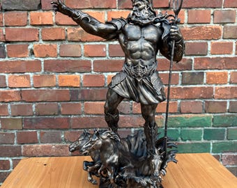 Poseidon Statue for home decor - Greek God figurine 35/53/75/100cm