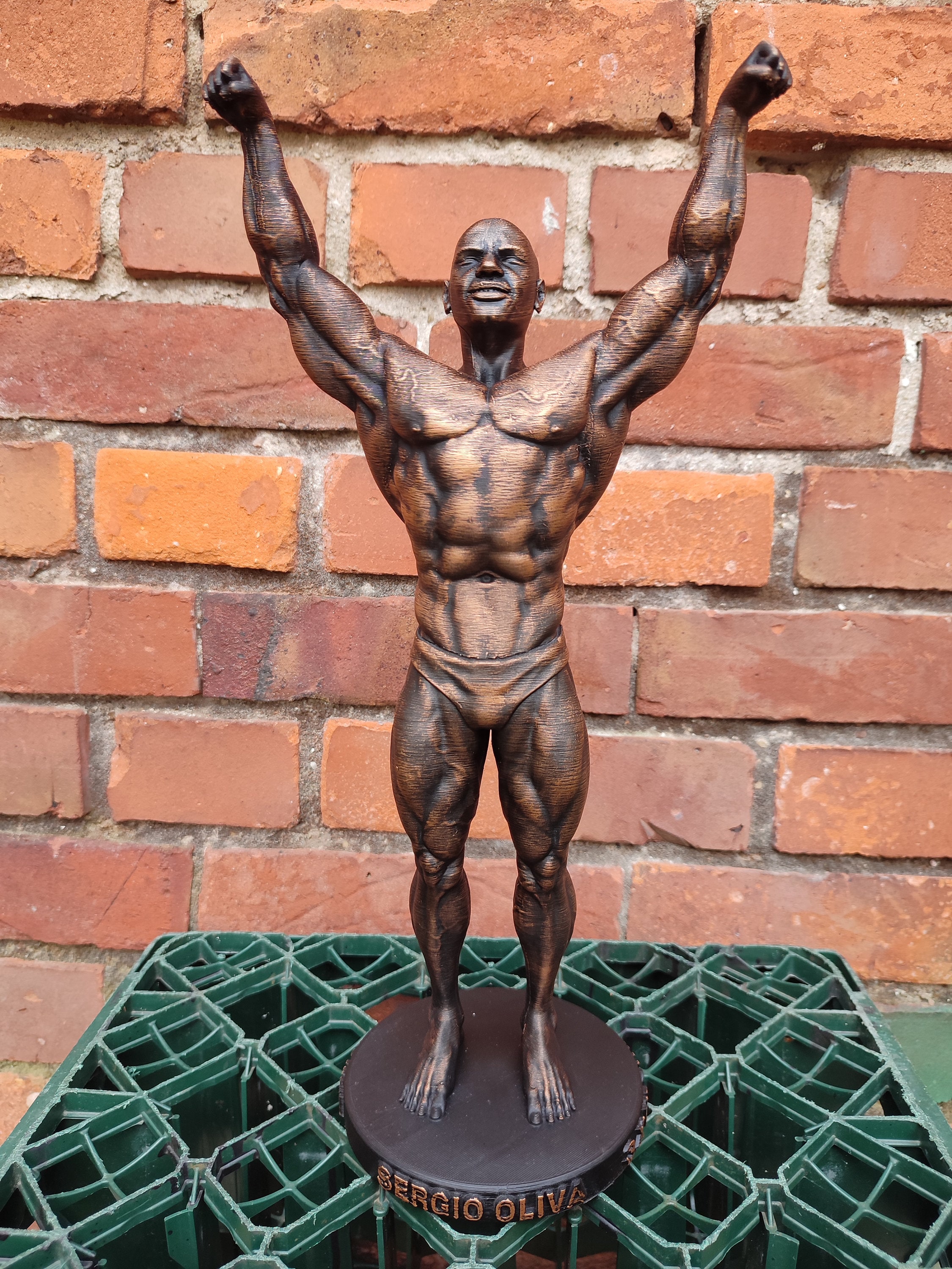 Eugen Sandow 33/55cm Figurine With Stand mr Olympia Trophy Statue Replica -   Finland