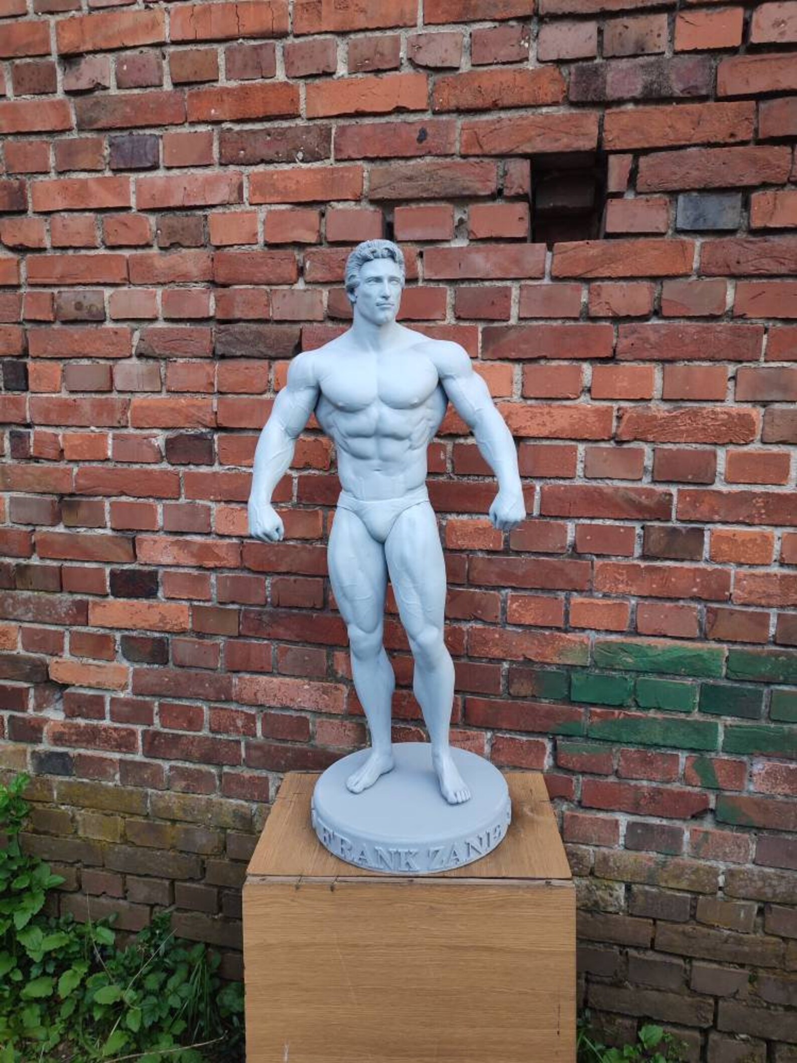 Zane Statue Frank Zane - Mr Olympia 100cm Statue With Stand - Etsy