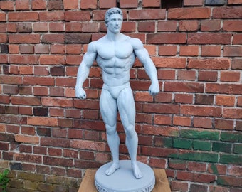 Frank Zane - Mr Olympia 100cm statue with stand