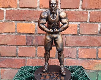 Rich Piana figurine - Rich Piana 20/25/37.5/55/75/100cm statue with stand - Bronze/white/black/dark gold