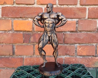 Dorian Yates - Mr. Olympia figurine with stand - 20/34/55cm height