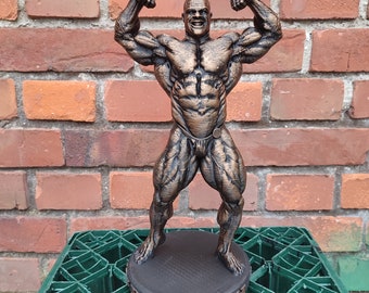 Phil Heath - ,,The Gift'' Mr Olympia figure with stand - 20/25/35/55/75/100cm height (Bronze photoshoot)