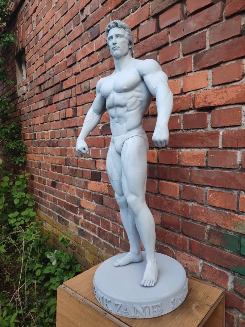 Zane Statue Frank Zane - Mr Olympia 100cm Statue With Stand - Etsy