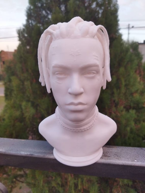 XXXTENTACION - Tribute Bust - 21cm Height - Etsy XXXTENTACION - Tribute Bust - 21cm Height - Etsy