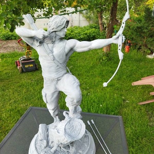 John Rambo figure in action - 100cm height