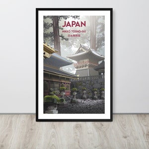 My Japan Nikko Toshogu Reiseposter, Japan Nikko Toshogu Print, Japan Nikko Toshogu Wandkunst, Japan Nikko Toshogu Reise Souvenir