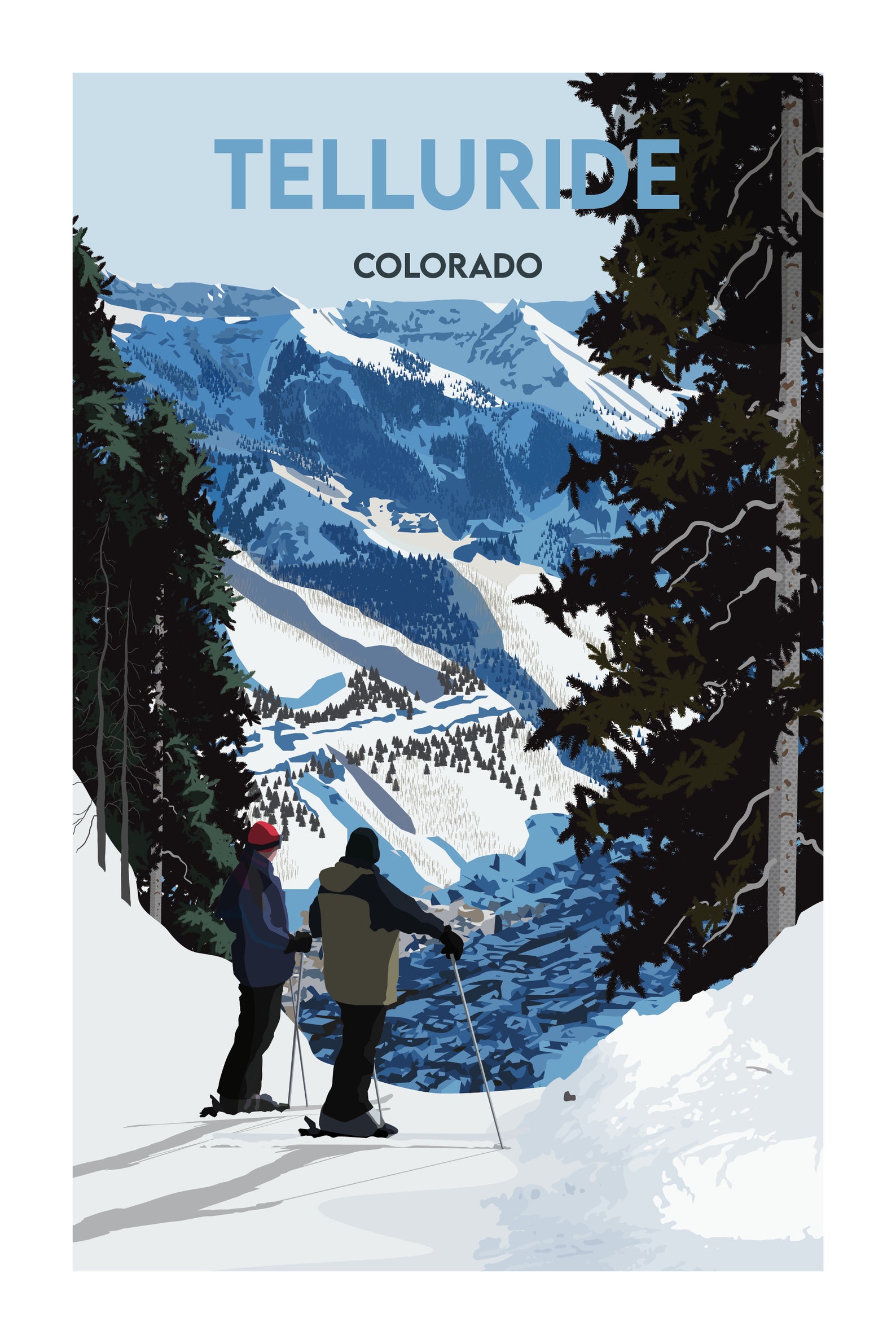 My Telluride Colorado Travel Poster, Telluride Colorado Print ...