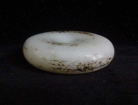 Chinese Old Hand Carving White with Gray Nephrite… - image 4