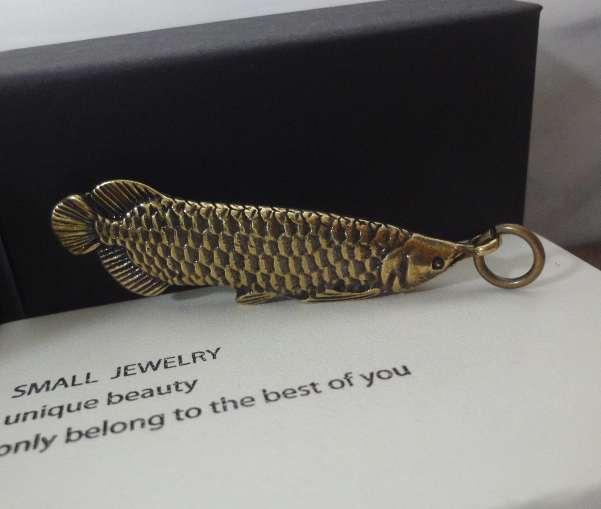 Gold Arowana Fish - Etsy, image size:2000x1693