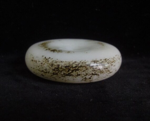 Chinese Old Hand Carving White with Gray Nephrite… - image 3