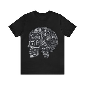 Steampunk Mechanical Skull T-Shirt
