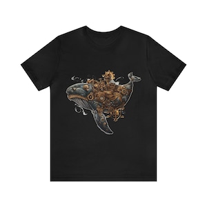 Steampunk Mechanical Whale T-Shirt - Limited Edition!