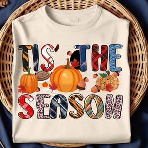 Tis the season png, Fall PNG, Leopard Pumpkin PNG,season png, Pumpkins png ,Football sublimation design,Fall sublimation design, Football