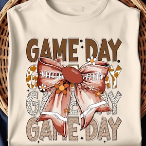 Coquette Football Png, Football Bow Png, Football Mom Png, Sports Png , Football Png, Football Season Png , Game Day, Fall Football Png