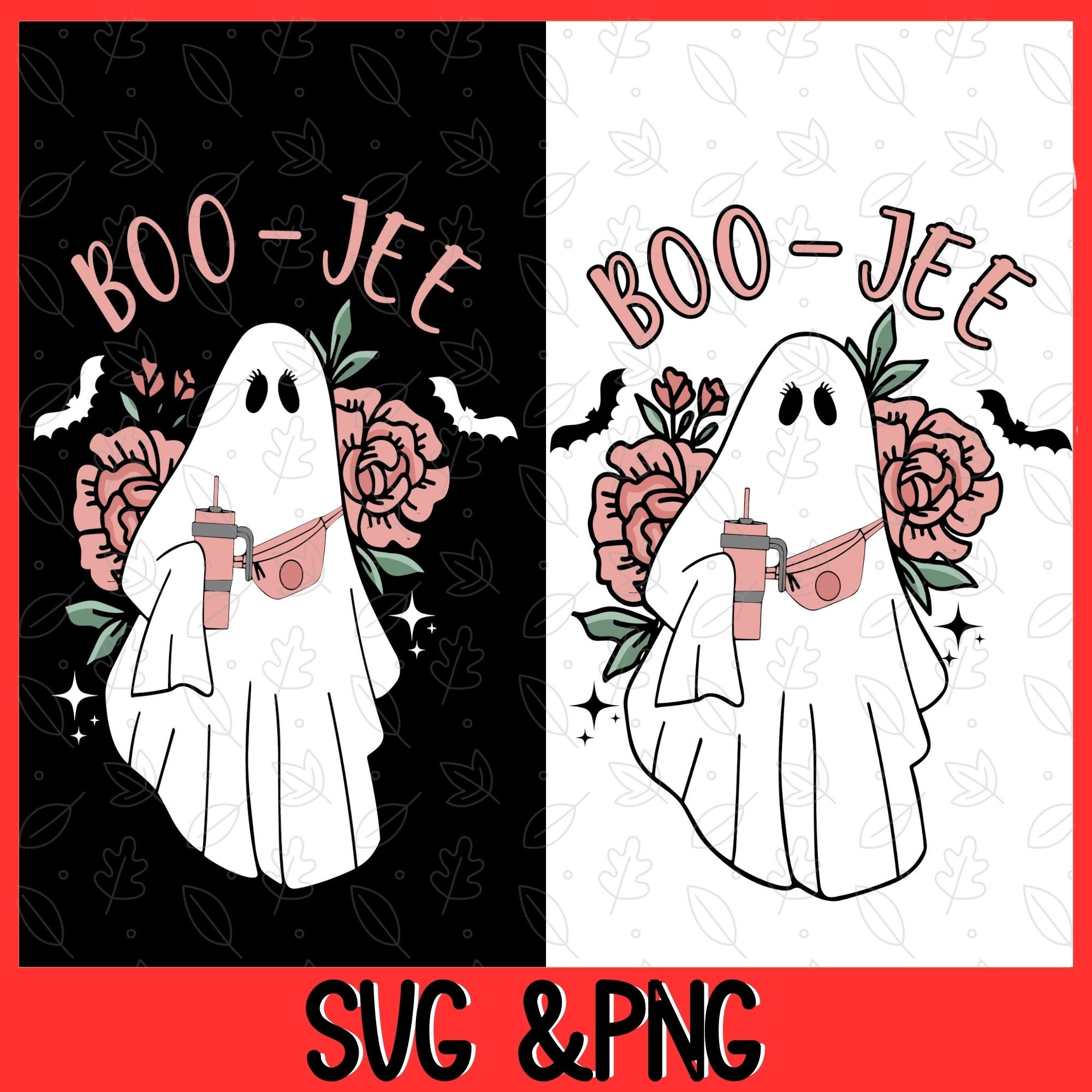 Boo Jee Ghost SVG| Boojee Stanley Tumbler Inspired Ghost PNG| Boojee ...