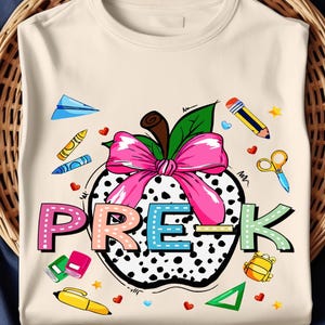 Pre-K Png, Sublimation Design, Kids Png , Trendy Png , Pre-Kindergarten Png, Colorful Pencil Png, T-Shirt Design, Digital Download Png