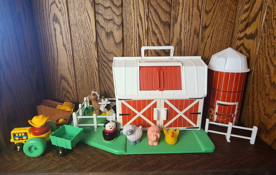 Fisher Price Vintage Farm Set. - Etsy