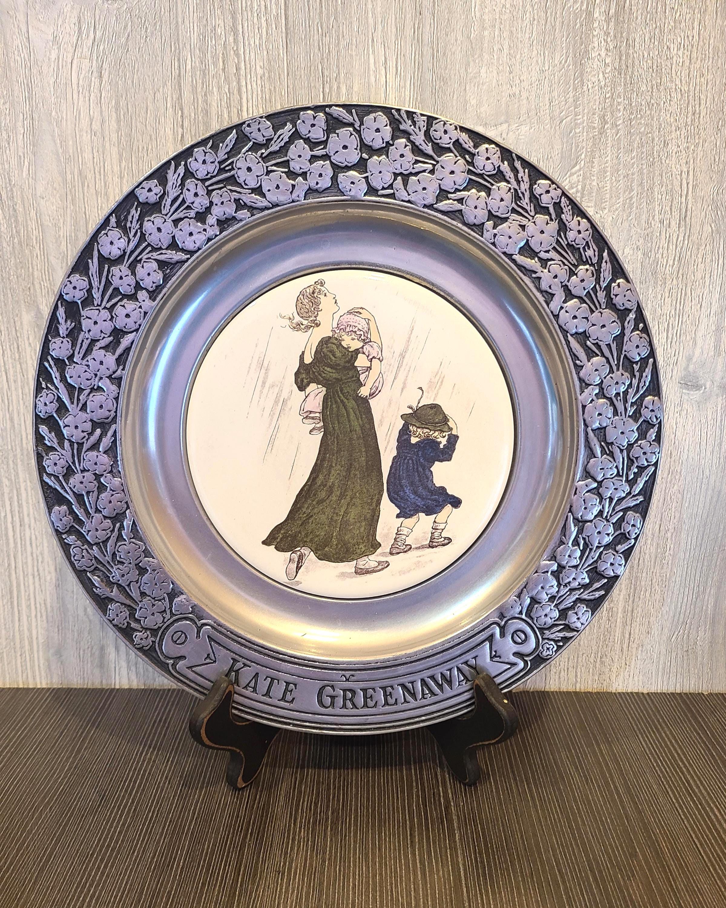 Kate Greenaway Plate - Etsy