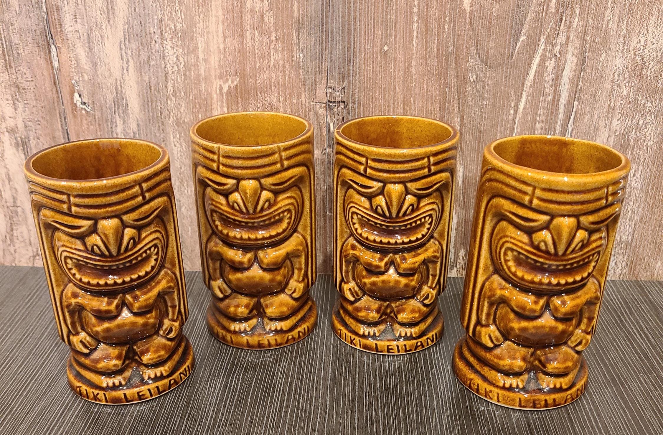 1970's Tiki Mug - Etsy