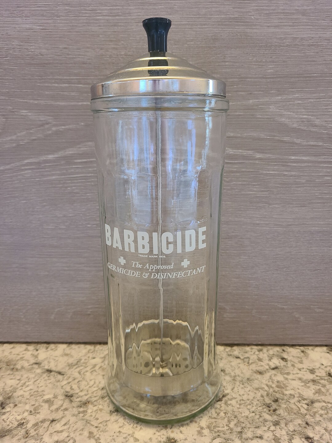 Kings Barbicide Jar. Barber Shop Supplies. Salon Decor. Etsy