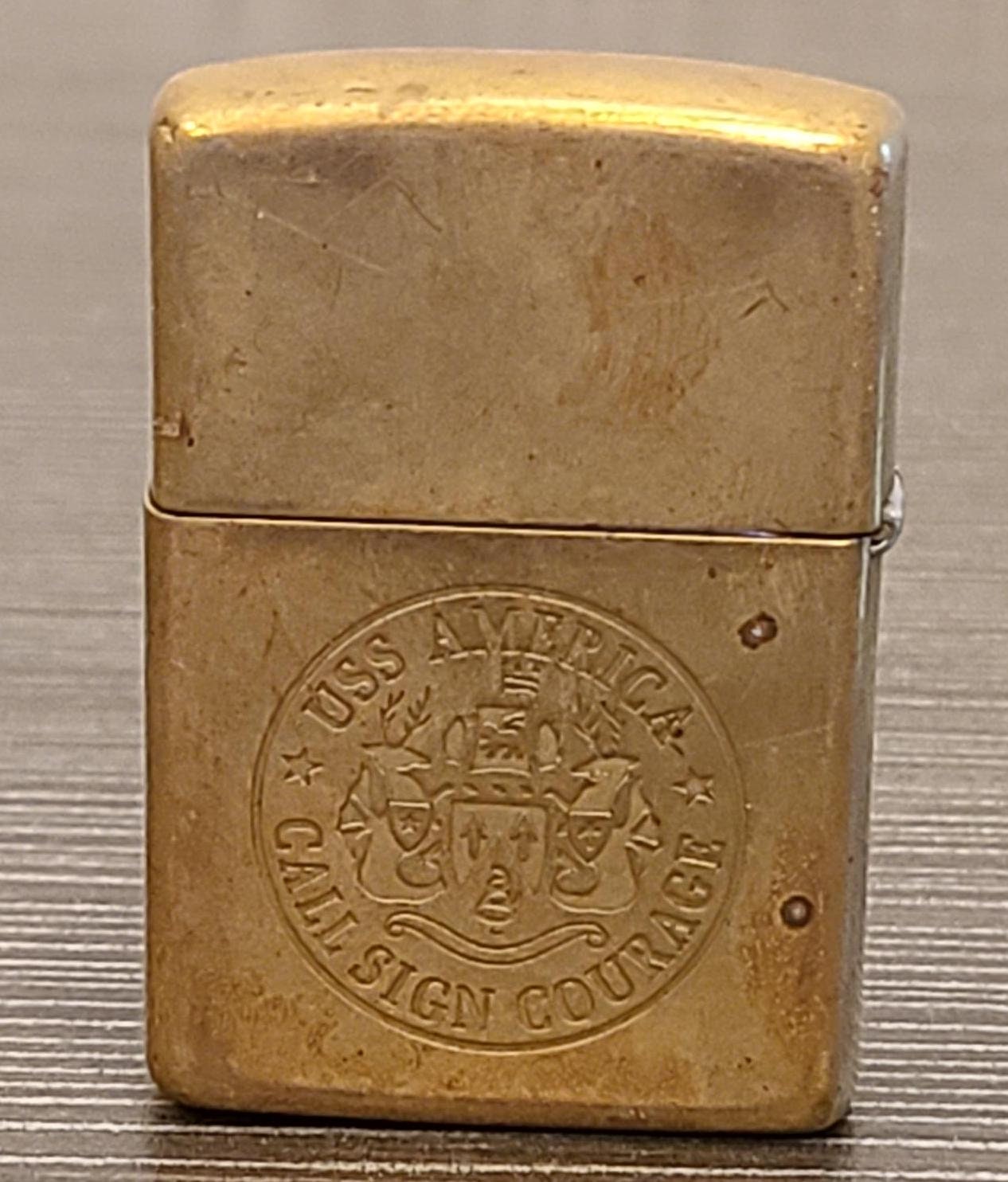 Vintage Zippo 1999 USS Constellation CV-64 US Navy