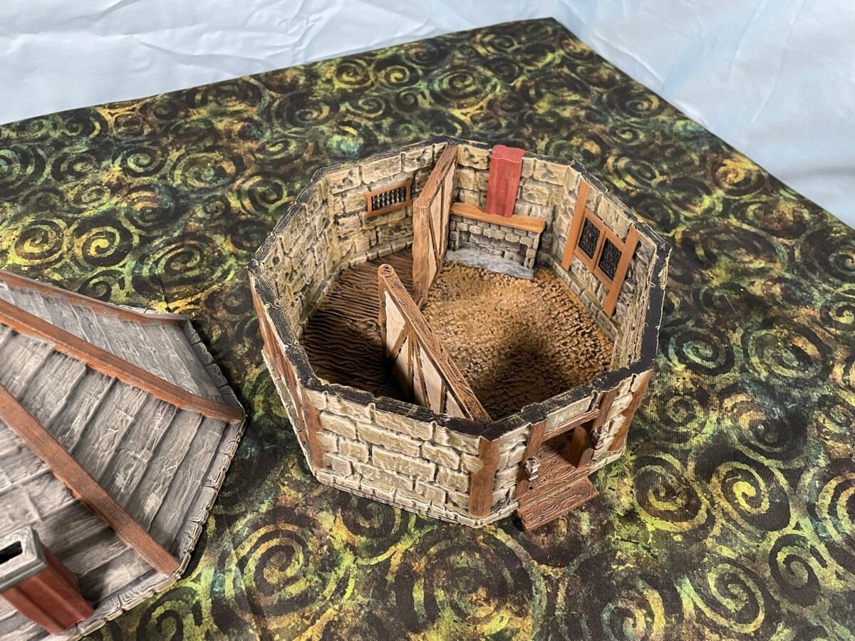 Small Hut Dungeons and Dragons D&D Dnd RPG terrain - Etsy