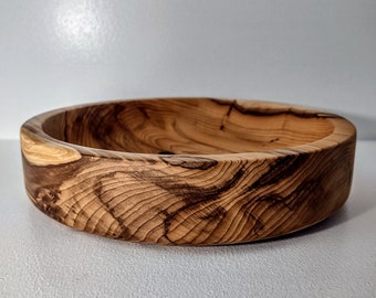 Handmade Wooden Bowl Kitchen Handcrafted Wooden Fruit Bowl Home Decor Rustic Wood Serving Dish Kitchen Decor Unique Gift Farmhouse Style