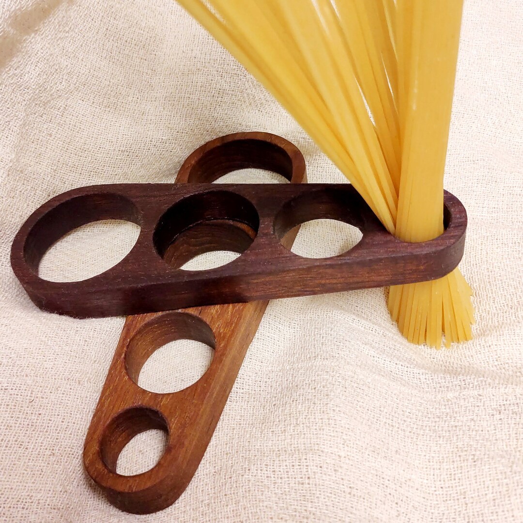 Spaghetti Pasta Portioner Measure Doser Reclaimed Exotic Wood Etsy