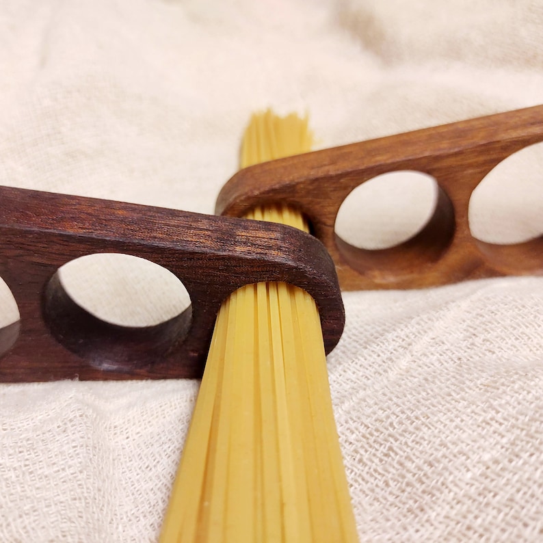 Spaghetti Pasta Portioner Measure Doser Reclaimed Exotic Wood Etsy