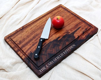 Chopping Board Engraved Customisable Gift Cooking Kitchen Gift Custom Chef Gift Name Engraved