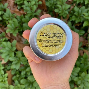 Cast Iron Non Stick Conditioning Bar, Cast Iron Care, Seasoning Oil
