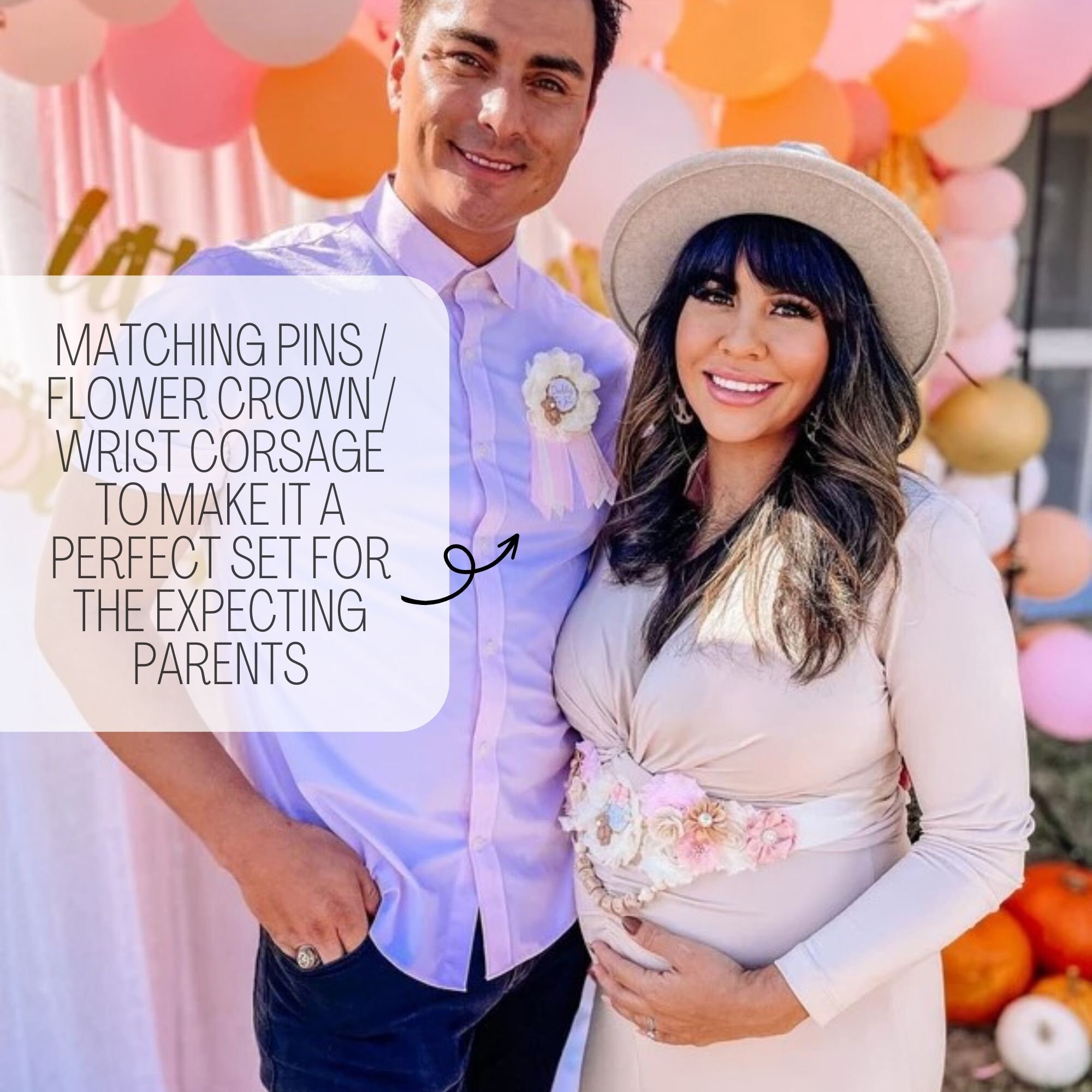 Amazon.com: Grandma to Be Pin Royal Princess Pink Baby
