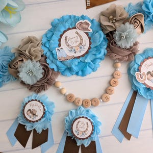 Cowboy Baby Shower Mommy To Be Sash, Cowboy On The Way Mom To Be Maternity Sash, Boy Baby Shower Photo Prop, Cowboy Nursery Keepsake Gift