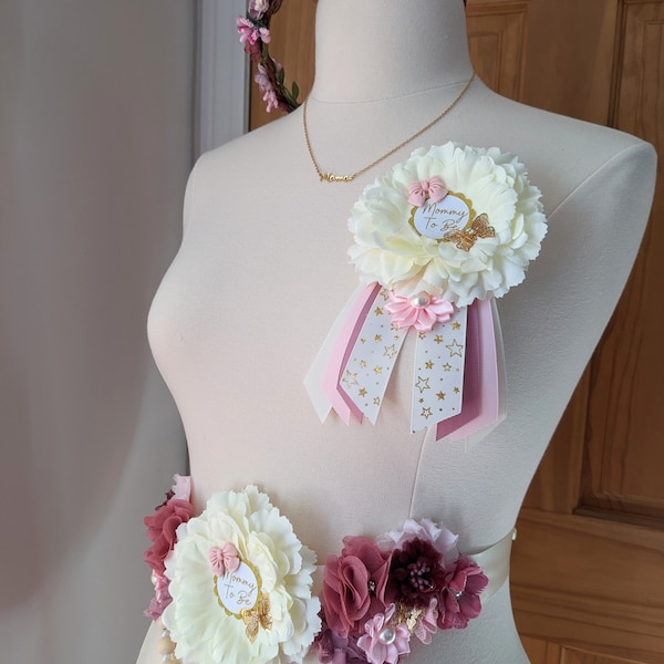 Babyhug Butterfly Shaped Free Size Belt - Pink