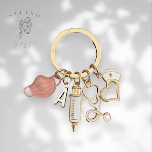 Medicine Keychain Medical Student Gift For Doctor Key Ring For Nurses Gift Ideas Customisable Keychain Doctor Gift Registered Nurse Keychain