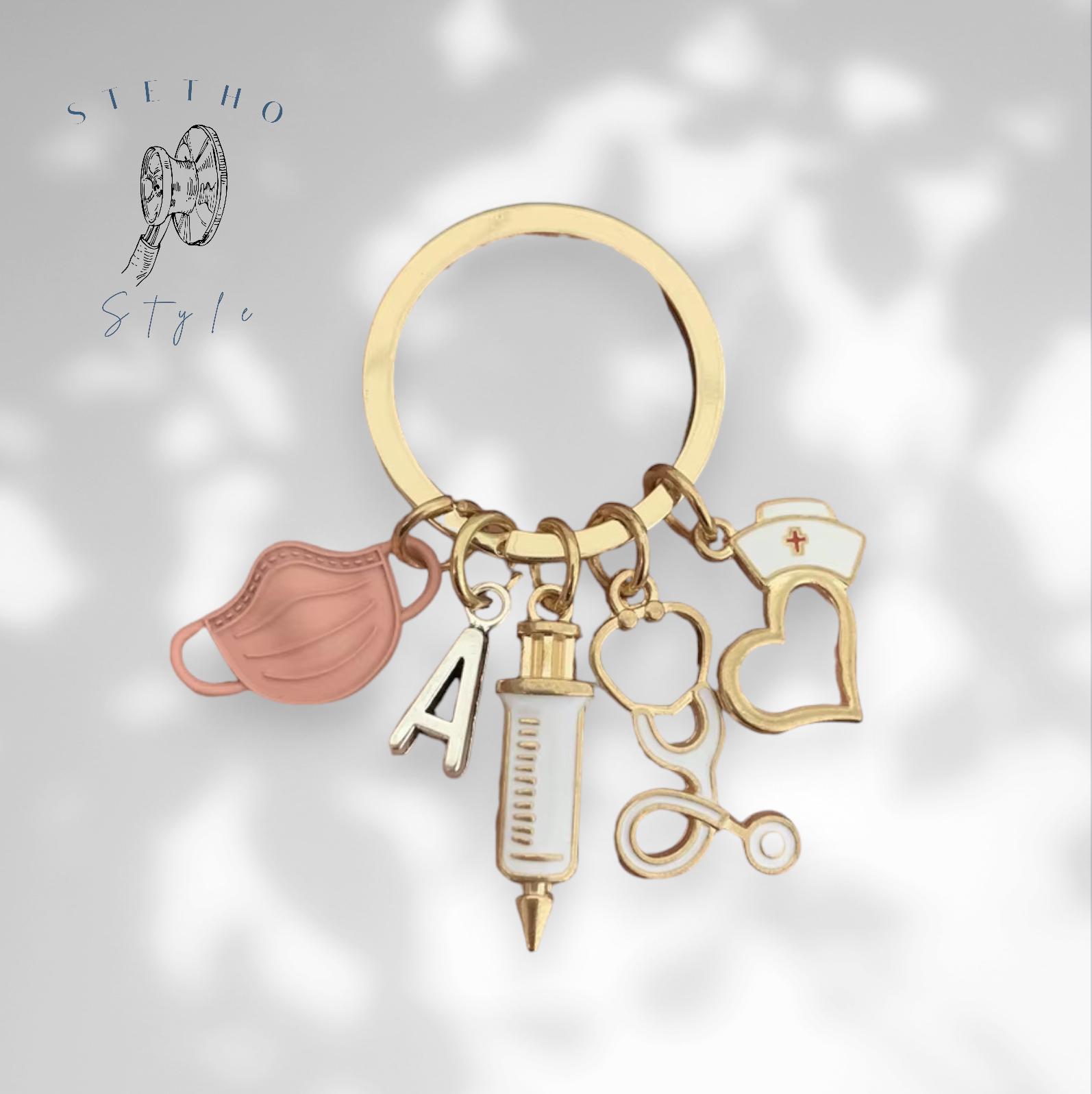 Medicine Keychain Medical Student Gift For Doctor Key Ring For Nurses Gift Ideas Customisable Keychain Doctor Gift Registered Nurse Keychain
