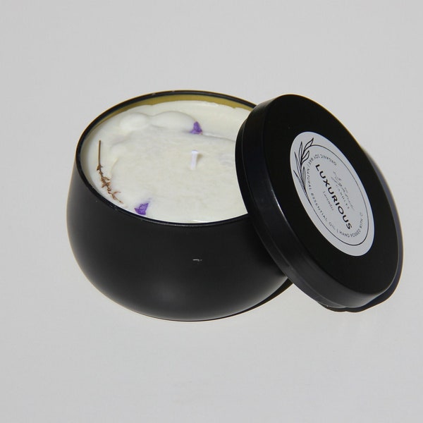 Irregular Lavender Organic Candle | Vegan and Cruelty Free