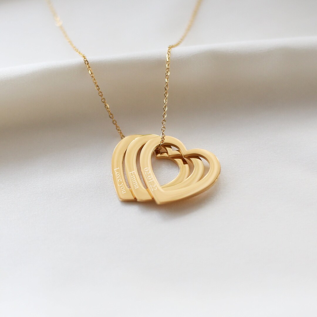 Family Necklace, Mom Necklace, Custom New Mom Gift, Personalized