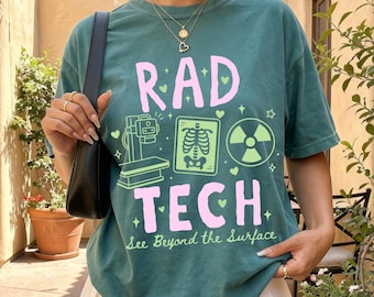 Rad Tech Shirt, Rad Tech Gift, Comfort Colors Tee, Rad Tech Sweatshirt, Radiology Tech Gift, Radiologic Technologist Shirt, Rad Tech Apparel