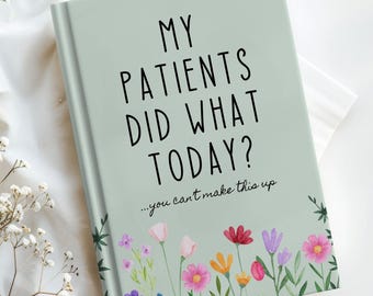 Physical Therapist Gift, Physical Therapist Journal, Funny Gift for PT Graduation Gift Unique Gifts For Therapists,