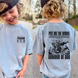 Armour of God Kids Christian Shirt Armour of God Kids Christian Shirt