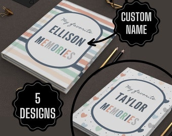 Personalized Journal Funny Things My Kids Say Journal Kids Quotes Notebook Baby Shower Gift for New Mom Childhood Memory Book Grandma Gift
