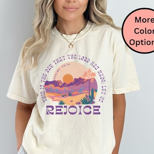 Let Us Rejoice Women T Shirt Let Us Rejoice Women T Shirt