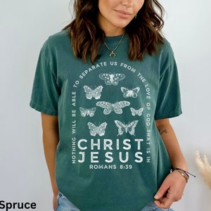 Boho Christian T Shirt Vintage Faith Based Tshirt Love Like Jesus T-shirt Religious Apparel Bible Verse Tee Women Comfort Colors Scripture