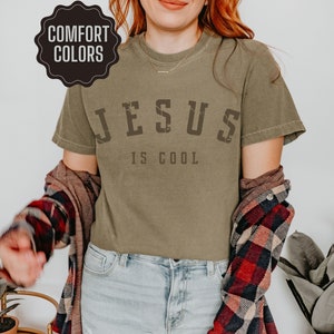 Christian Shirts Comfort Colors Bible Verse Shirt Christian Tshirt Religious Gift Jesus Shirt Christian Apparel T Shirt Baptism Gift for Her