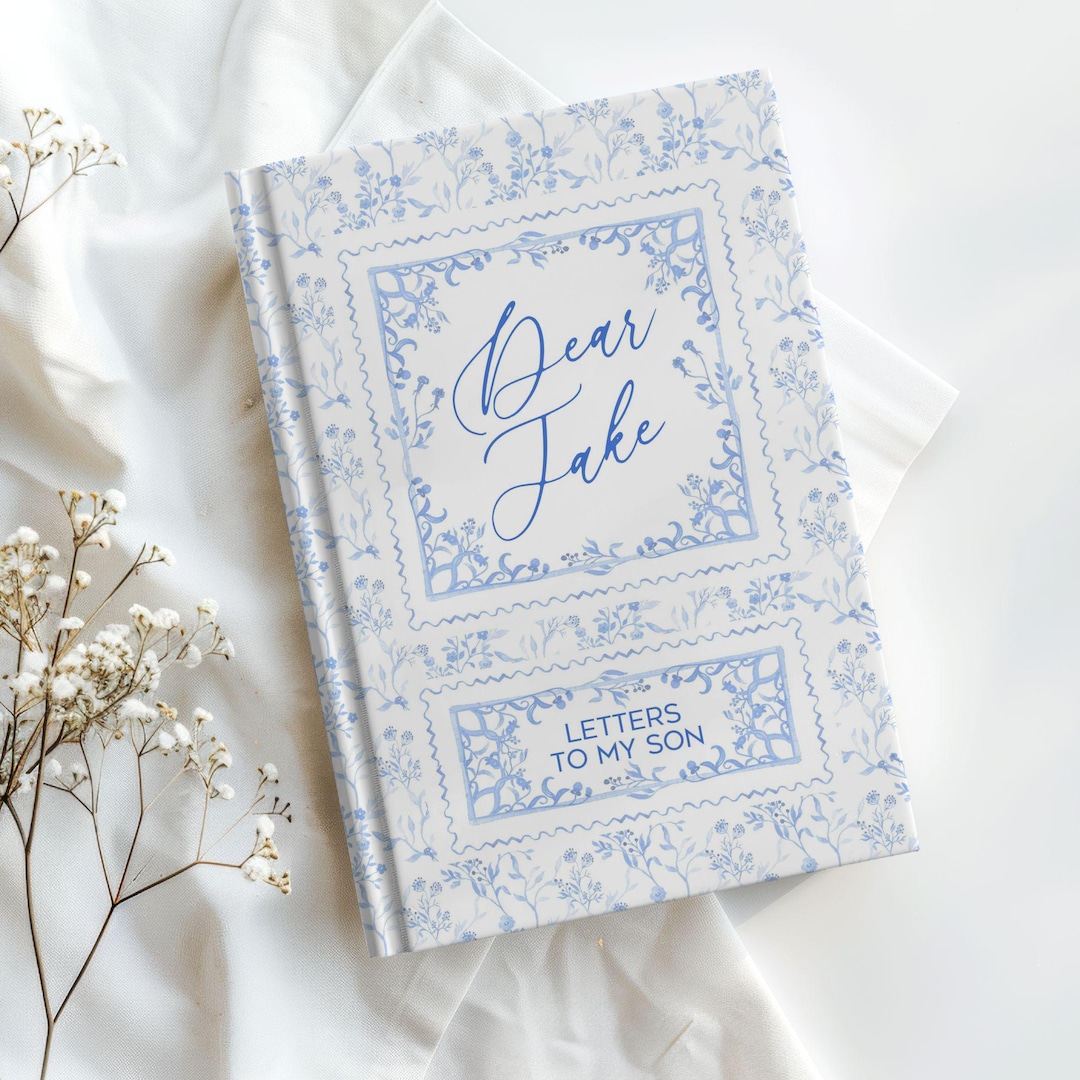 Letters to My Son Journal Personalized Pregnancy Journal Dear Son