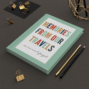 Travel Journal for Traveler Gift for Someone Who Likes to Travel Notebook for Traveling Adventure Journal Vacation Memory Book Planner Men